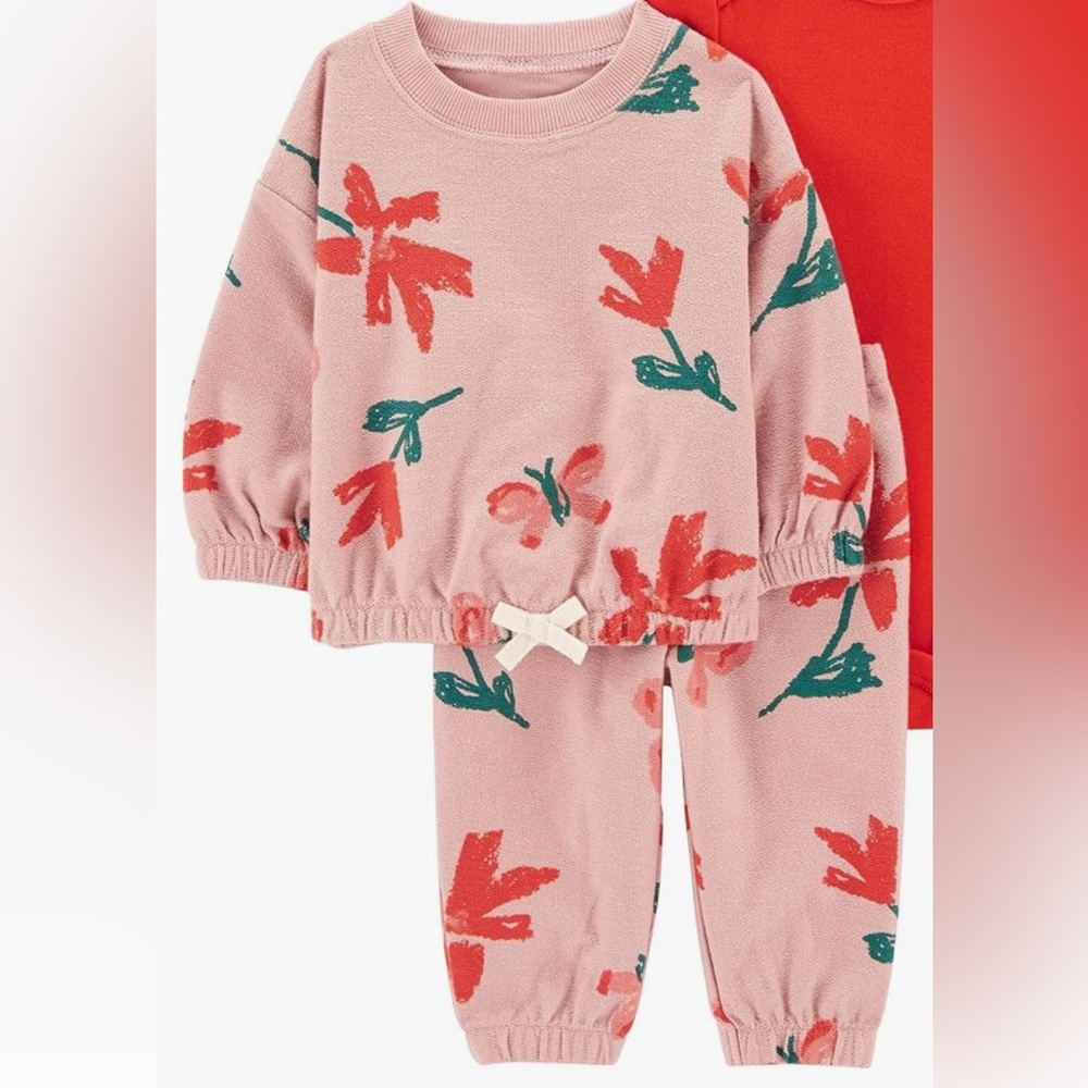 Carter’s Orange Butterfly Set size 12 Months